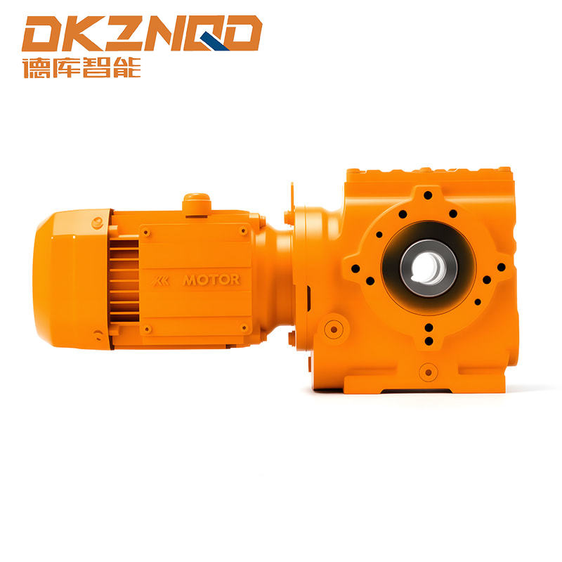 K-serie spiraalvormig afgeschuinde reductor met holle as en geïntegreerde AC-motor