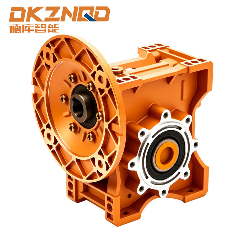 RF-serie op flens gemonteerde spiraalvormige inline-reductiemotor